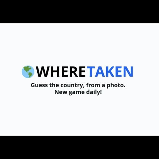 WhereTaken logo